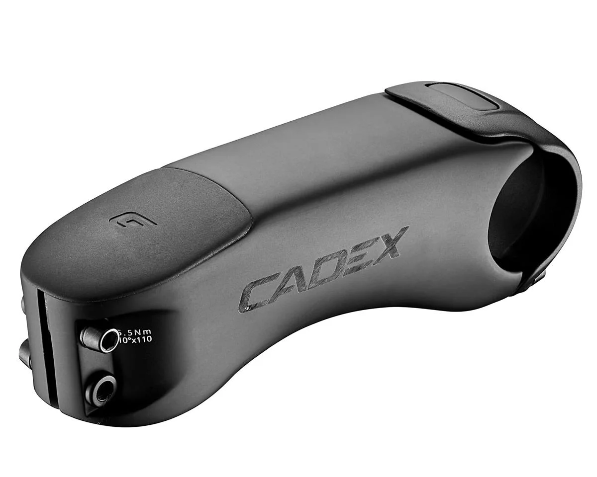 Cadex Race OD2 Stem (Satin Black) (31.8mm) (100mm) (10°) (1-1/4" Steerer)